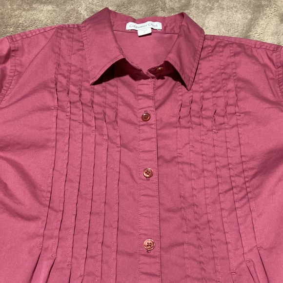 Coldwater Creek Pleated Top - Picture 13 of 13